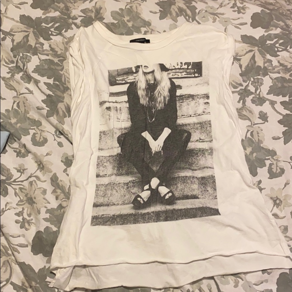 Forever 21 graphic tank/muscle tee